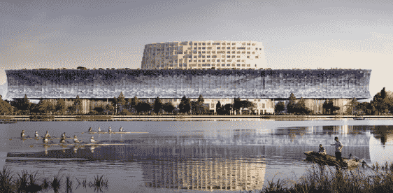 Herzog＆de Meuron展示了中国大运河旁的博物馆建筑群